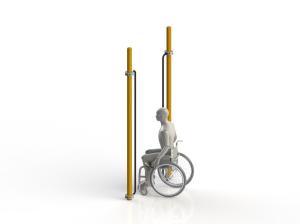 Купить Вспомогательные поручни параворкаут WRK-D02_76mm в Артёмовске 