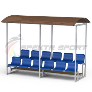 Купить Трибуна на 12 человек с козырьком в Артёмовске 