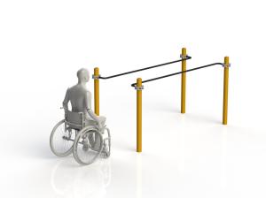 Купить Брусья параворкаут параллельные для колясочников WRK-D01_76mm в Артёмовске 