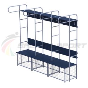 Купить Индивидуальное место хоккеиста ширина 580 мм. (3-х секционный) в Артёмовске 