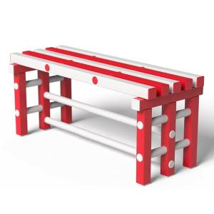 Купить Скамья для оснащения бассейна жесткий ПВХ 1000х420х450 мм в Артёмовске 