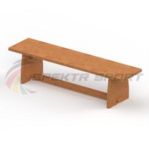 Купить Скамья гимнастическая фанерная 1000х240х250мм  в Артёмовске 