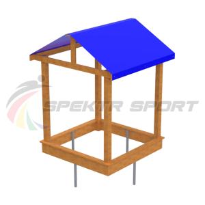 Купить Песочница с крышей в Артёмовске 