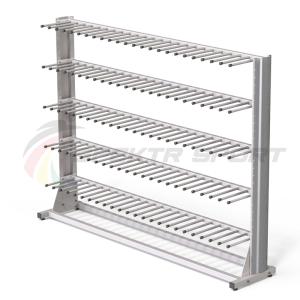 Купить Стеллаж для хранения коньков и роликов на 30 пар 2000х1500х400 в Артёмовске 