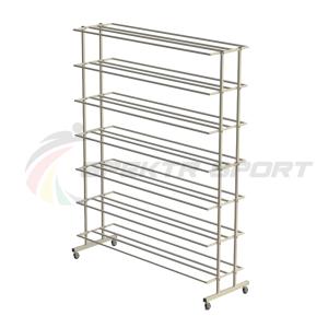 Купить Стеллаж для мячей мобильный двухсторонний шир. 1820 мм SP ХИ-ММ98 в Артёмовске 