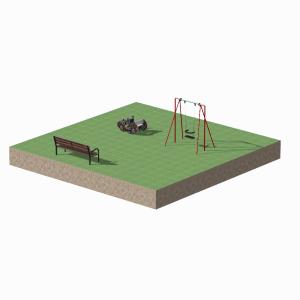 Купить Детская игровая площадка Домашняя №4 в Артёмовске 