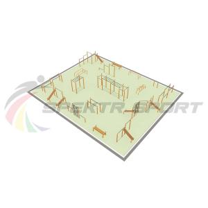 Купить Парковая площадка для Воркаут и WRK 3_76mm в Артёмовске 