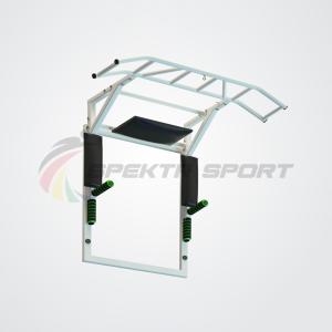 Купить Турник-брусья-пресс на раме Прометей разборный с доп. хватами цв. белый в Артёмовске 