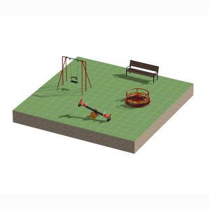 Купить Детская игровая площадка Домашняя №5 в Артёмовске 