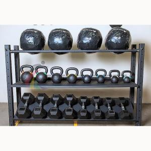 Купить Модульный стеллаж для гантелей, гирь и медболов 1320х430х1200 в Артёмовске 