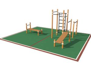 Купить Площадка Workout SP Домашняя 3_76mm в Артёмовске 