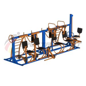 Купить Уличный тренажерный комплекс SP STD-2 в Артёмовске 