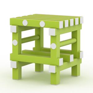 Купить Табурет для бассейнов усиленный жесткий ПВХ 420х420х450 мм в Артёмовске 