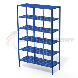 Купить Стеллаж для хранения инвентаря закрытый 1250х750х1500 (разборный) в Артёмовске 