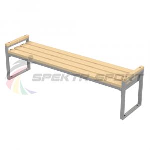 Купить Лавка парковая разборная 2 м без спинки в Артёмовске 