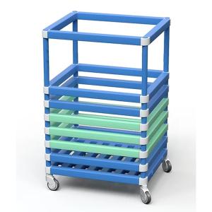 Купить Корзина для хранения инвентаря 570х570х600 мм ПВХ (закругленный профиль) в Артёмовске 