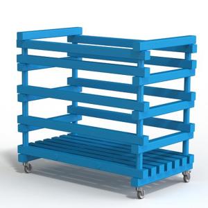 Купить Корзина для хранения инвентаря, мячей жесткий ПВХ 1000х600х970 мм в Артёмовске 