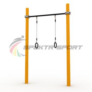 Купить Турник классический для занятий Воркаут с кольцами SP WRK-07 + Rings_76mm в Артёмовске 