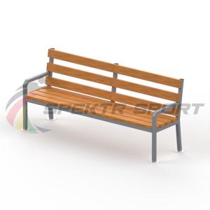 Купить Уличная скамейка со спинкой Дача в Артёмовске 