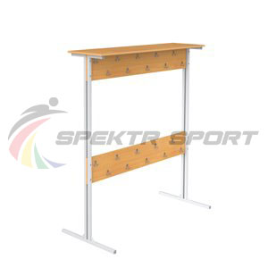 Купить Вешалка напольная двухсторонняя на 20 мест в Артёмовске 