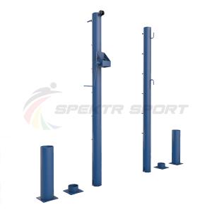 Купить Стойки для большого тенниса с механизмом натяжения (стаканы) диам. 76 мм (закладная 350 мм) в Артёмовске 