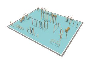 Купить Районная площадка для Воркаут и WRK 7_76mm в Артёмовске 