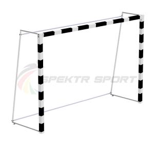 Купить Ворота мини-футбольные без сетки 2х3х1 м. профиль 80х80 с закладными (добров. сертификат) в Артёмовске 
