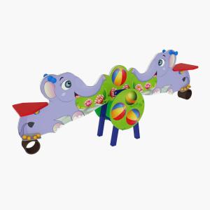 Купить Качалка-балансир Слоники ИО118 в Артёмовске 