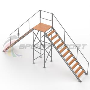 Купить ОКД Сквозная лестница в Артёмовске 