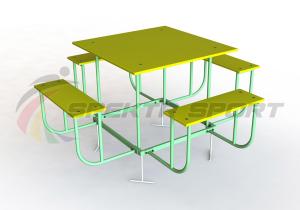 Купить Столик со скамейками арт. SP УБС1 в Артёмовске 