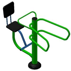 Купить Уличный тренажер взрослый Твистер + Брусья ТС 109-2 в Артёмовске 