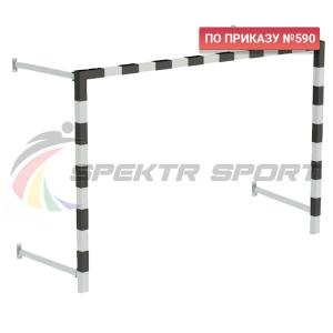 Купить Ворота мини-футбольные складные без сетки 2х3х0,5 м. (к-кт) в Артёмовске 