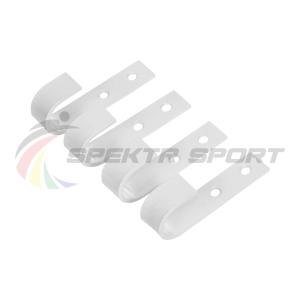 Купить Крюки подвесные (к-кт. 4 шт) для турника белые в Артёмовске 