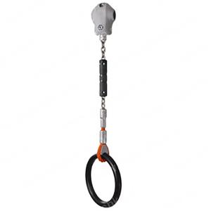 Купить Гимнастическое кольцо с подвесом длиной 823 мм на трубу диаметром 34 мм в Артёмовске 