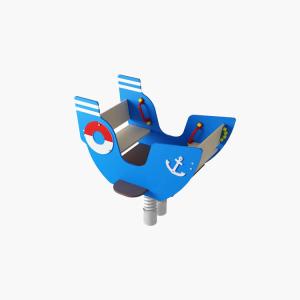 Купить Качалка на пружине Пароходик двухместный ИО 220 в Артёмовске 