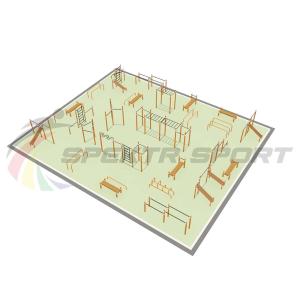 Купить Парковая площадка для Воркаут и WRK 6_76mm в Артёмовске 