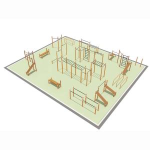 Купить Парковая площадка для Воркаут и WRK 1_76mm в Артёмовске 