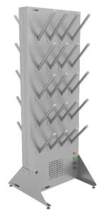 Купить Сушильный стеллаж для обуви SL1 Вираж эконом, двусторонний, с бактерицидной лампой (32 пар) в Артёмовске 