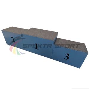 Купить Пьедестал для награждения "матрешка" переносной (обшит  фанерой) 2 человека на ступень SP РАН4Ф в Артёмовске 