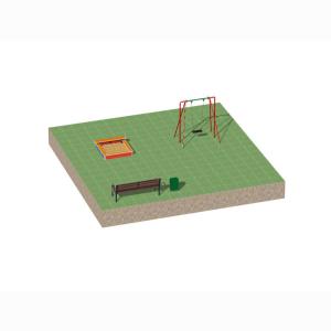 Купить Детская игровая площадка Домашняя №2 в Артёмовске 