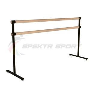 Купить Переносной хореографический станок двухрядный Аллегро на колесах в Артёмовске 