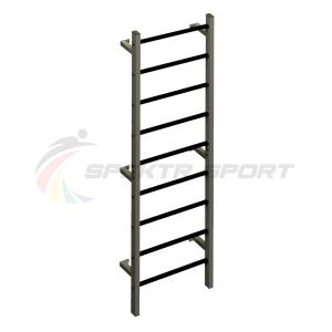 Купить Шведская стенка метал. с прорез. перекладинами Джет 1П цв. серый в Артёмовске 