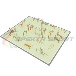 Купить Парковая площадка для Воркаут и WRK 5_76mm в Артёмовске 