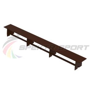 Купить Скамья гимнастическая (лам. фанера 15мм) 2500х240х245мм в Артёмовске 