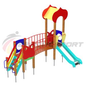 Купить Детский игровой комплекс Полянка ДИК 1603 в Артёмовске 