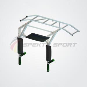 Купить Турник-брусья-пресс Прометей разборный с доп. хватами цв. белый в Артёмовске 