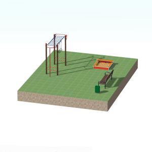 Купить Детская игровая площадка Домашняя №7 в Артёмовске 