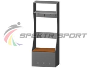 Купить Индивидуальное место хоккеиста (ЛДСП) ширина 800 мм в Артёмовске 