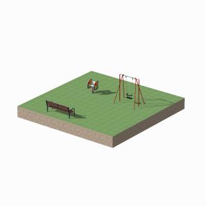 Купить Детская игровая площадка Домашняя №3 в Артёмовске 