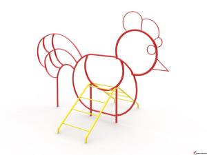 Купить Лазалка уличная Петушок в Артёмовске 